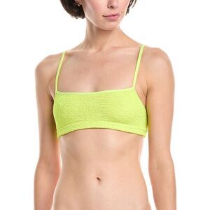 Bond-Eye Swim Womens  Strap Saint Crop Tankini Top, Green